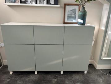 Ikea Besta grijs groen