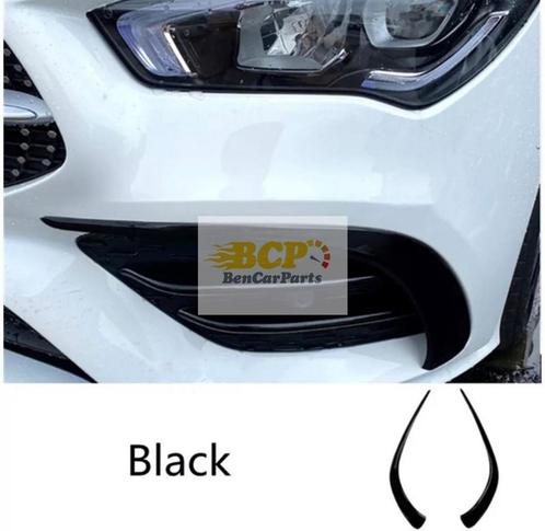 Voorbumper vinnen  hoogglans zwart geschikt voor Mercedes CL, Auto diversen, Tuning en Styling, Ophalen of Verzenden