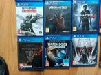 Diverse PlayStation 4 spellen, Avontuur en Actie, 1 speler, Zo goed als nieuw, Vanaf 18 jaar