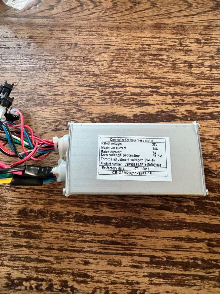 Brinckers Controller 36V - Fiets Onderdeel, Fietsen en Brommers, Fietsaccessoires | Fietskleding, Gebruikt, Ophalen of Verzenden