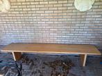 Oud eiken bank 2.5 meter bij 40 cm. Jelsan., Ophalen, Zo goed als nieuw