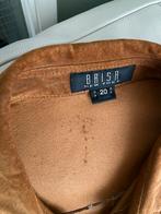 Suède Leren Jasje Overhemd XL (20) ZGAN, Kleding | Dames, Blouses en Tunieken, Ophalen of Verzenden, Zo goed als nieuw, Maat 46/48 (XL) of groter