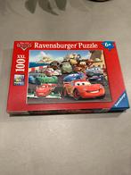 Disney Pixar Cars 2  legpuzzel met 100-stukjes., Ophalen of Verzenden, Meer dan 50 stukjes, Zo goed als nieuw, 6 jaar of ouder