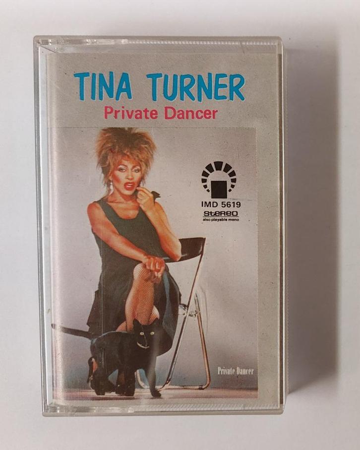 Tina Turner CASSETTE Saoedi Arabie Private Dancer, Cd's en Dvd's, Cassettebandjes, Gebruikt, Voorbespeeld, Pop, 1 bandje, Verzenden