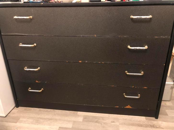 Make-up Dressoir & Nachtkastje met Opbergruimte, Huis en Inrichting, Kasten | Dressoirs, Gebruikt, 50 tot 100 cm, 25 tot 50 cm