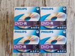 4 doosjes  DVD-R van Phillips, Computers en Software, Beschrijfbare discs, Nieuw, Dvd, Ophalen of Verzenden