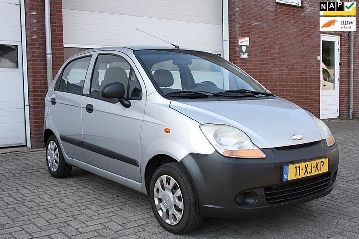 Chevrolet Matiz 0.8 Pure|NAP|5 deurs|Distributieriem is verv, Auto's, Chevrolet, Bedrijf, Te koop, Matiz, ABS, Airbags, Startonderbreker