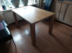 Eettafel hout, Huis en Inrichting, Tafels | Eettafels, Gebruikt, 100 tot 150 cm, Eikenhout, Vier personen
