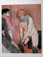 Henri Toulouse-Lautrec offset prent naakt erotiek, Antiek en Kunst, Verzenden