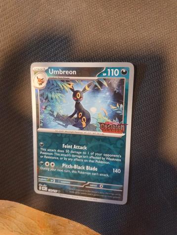 Umbreon 130 Reverse Holo - Obsidian Flames Promo beschikbaar voor biedingen