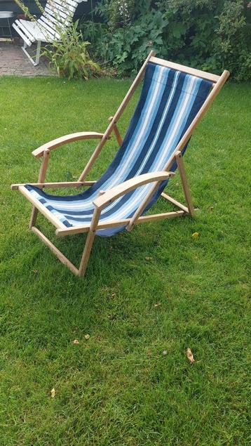 Vintage Strandstoel - Zo goed als nieuw! beschikbaar voor biedingen