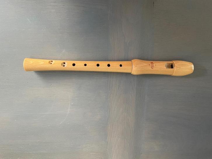 MOECK SOPRAANBLOKFLUIT in hoes - WD014, Muziek en Instrumenten, Blaasinstrumenten | Blokfluiten, Gebruikt, Sopraan of Sopranino