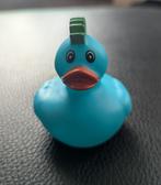 Lichtblauwe punk badeend met groene hanenkam, Verzamelen, Verzenden, Nieuw