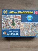 Jan van Haasteren 2x1000 stukjes  compleet, Ophalen, 500 t/m 1500 stukjes, Gebruikt, Legpuzzel