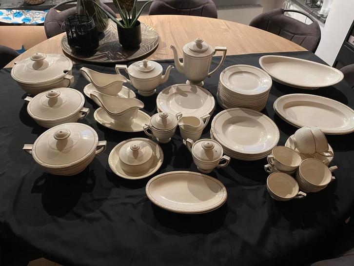 Prachtig Petrus Regout Servies Maastricht, Antiek en Kunst, Antiek | Servies compleet, Ophalen of Verzenden