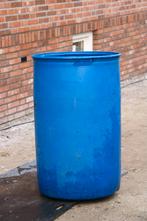 ton - regenton, 150 liter of meer, Ophalen, Gebruikt, Kunststof
