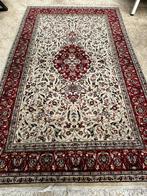 Perzisch Isfahan Tapijt - 225x140cm - Top Conditie!, 100 tot 150 cm, Wit, 200 cm of meer, Ophalen of Verzenden