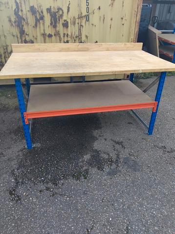 Werkbank / Inpaktafel - 185x100x93cm beschikbaar voor biedingen