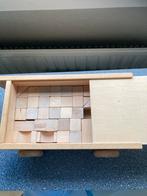 Houten Blokkenkar met Blokken, Antiek en Kunst, Antiek | Speelgoed, Ophalen of Verzenden
