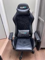 Fourze gaming stoel, Ophalen, Zwart, Zo goed als nieuw, Gaming bureaustoel
