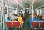 Rotterdam Metro interieur 4508, Verzamelen, Ansichtkaarten | Nederland, Ophalen, 1960 tot 1980, Ongelopen, Zuid-Holland