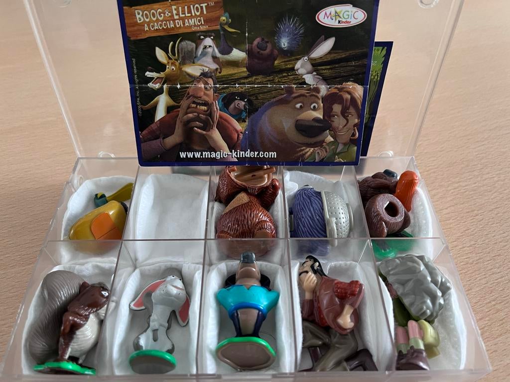 Ferrero Figuren uit Verrassingsei - Boog & Elliott, Ophalen of Verzenden, Zo goed als nieuw