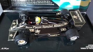 Lotus Renault 97 t JPS Ayrton Senna 1:18 Minichamps Pol  beschikbaar voor biedingen
