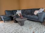 Moderne antraciet hoekbank 280x210cm, Ophalen, Gebruikt, Modern, Stof