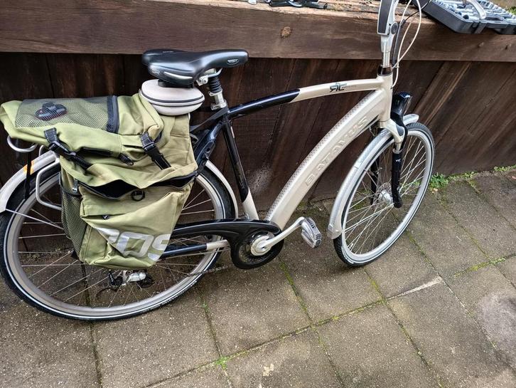 Batavus Padova Easy - Fijne stadsfiets, Fietsen en Brommers, Elektrische fietsen, Gebruikt, Batavus, 51 tot 55 cm, 30 tot 50 km per accu
