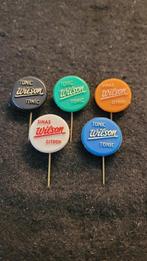 Wilson s'Gravenhage speldjes, Verzenden, Zo goed als nieuw, Merk, Speldje of Pin