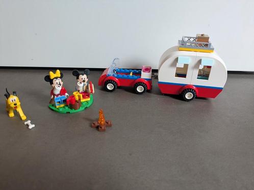 LEGO Mickey and Friends kampeerreis 10777 compleet, Kinderen en Baby's, Speelgoed | Duplo en Lego, Zo goed als nieuw, Ophalen of Verzenden