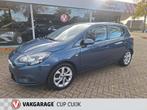 Opel Corsa 1.4 Edition 5Deurs / Airco / Trekhaak / Cruise co, Voorwielaandrijving, Gebruikt, 4 cilinders, Blauw