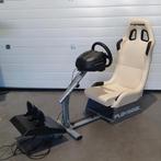 Playseat wit leer + Thrustmaster T300 RS GT, Ophalen, Info@xxlracing.nl, Playseat / Thrustmaster, Refurbished