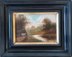 schilderij Hollands tafereel met schapen, Antiek en Kunst, Ophalen