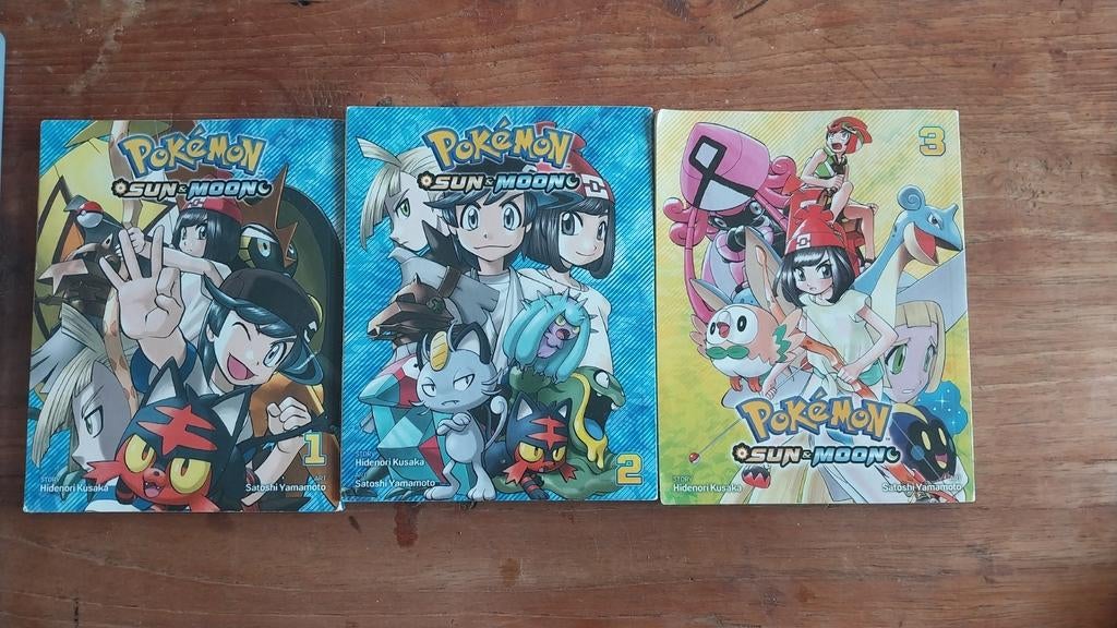 Manga Boekjes - Pokémon en Demon Slayer, Boeken, Stripboeken, Zo goed als nieuw, Meerdere stripboeken, Ophalen