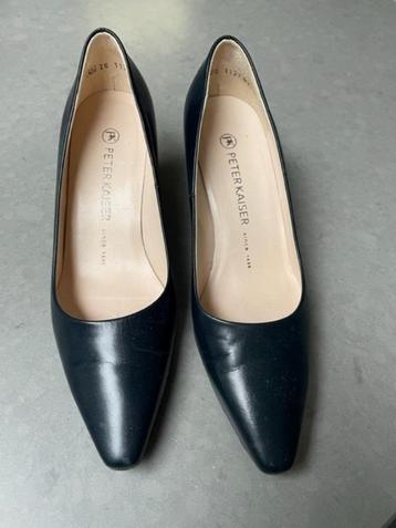 3x PETER KAISER pump, mt. 37,5, blauw/brons/zwart, z.g.a.n. beschikbaar voor biedingen