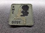 RMC   OOST  / Regionaal  Militair  Commando- borstembl. 5x5, Ophalen of Verzenden, Landmacht, Nederland, Embleem of Badge