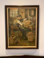 Adriaan la Rivière 1857-1941 schilderij (110 x 83 x 4,5 cm), Ophalen