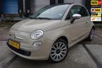 Fiat 500 1.2 Lounge * PANO * Airco * Leer * LM Velgen *, Voorwielaandrijving, Gebruikt, 4 cilinders, Leder