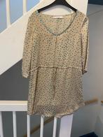 BEIGE STIPPEN DAMES BLOUSE, MAAT: S, Kleding | Dames, Blouses en Tunieken, Beige, Ophalen of Verzenden, Zo goed als nieuw, Maat 36 (S)