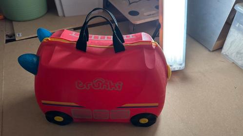 Trunki brandweerkoffer kinderen, Sieraden, Tassen en Uiterlijk, Koffers, Zo goed als nieuw, Hard kunststof, Minder dan 50 cm, Minder dan 35 cm