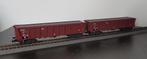 2x Sachsenmodelle 16189 - zeildakwagen Taems, Gelijkstroom, Wagon, Zo goed als nieuw, Ophalen