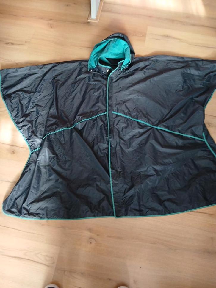 Regencape Grote Maat, Kleding | Dames, Grote Maten, Gedragen, Jurk, Blauw, Ophalen of Verzenden