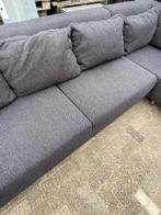 !!ACTIE!! ANTRACIETE HOEKBANK, GRATIS LEVERING, 250 tot 300 cm, Verzenden, Metaal, Zo goed als nieuw