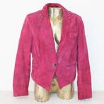 Zeer Mooie Suede Rino & Pelle Jas (L) € 60,-, Kleding | Dames, Jassen | Winter, Maat 42/44 (L), Ophalen of Verzenden, Zo goed als nieuw