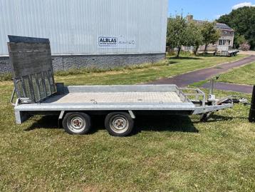 Hapert HV2700 machinetransporter met oprijklep beschikbaar voor biedingen