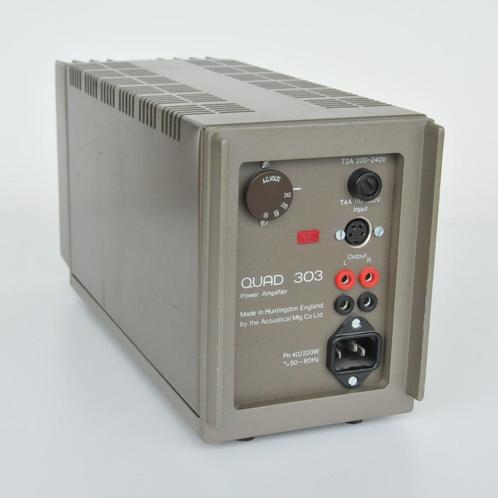 Eindeversterker Quad 303, Audio, Tv en Foto, Versterkers en Receivers, Zo goed als nieuw, Stereo, Minder dan 60 watt, Overige merken