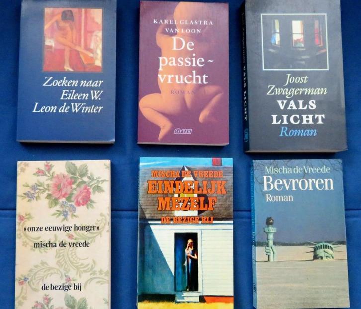 10 Nederlandse romans ( incl.verz.kosten), Boeken, Romans, Gelezen, Verzenden
