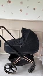 Cybex priam 4 - zwart met rose frame, Kinderen en Baby's, Kinderwagens en Combinaties, Zo goed als nieuw, Met reiswieg, Ophalen