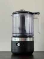 KitchenAid 5KFCB519EBM Draadloze Foodprocessor - Mat Zwart, Ophalen of Verzenden, Gebruikt